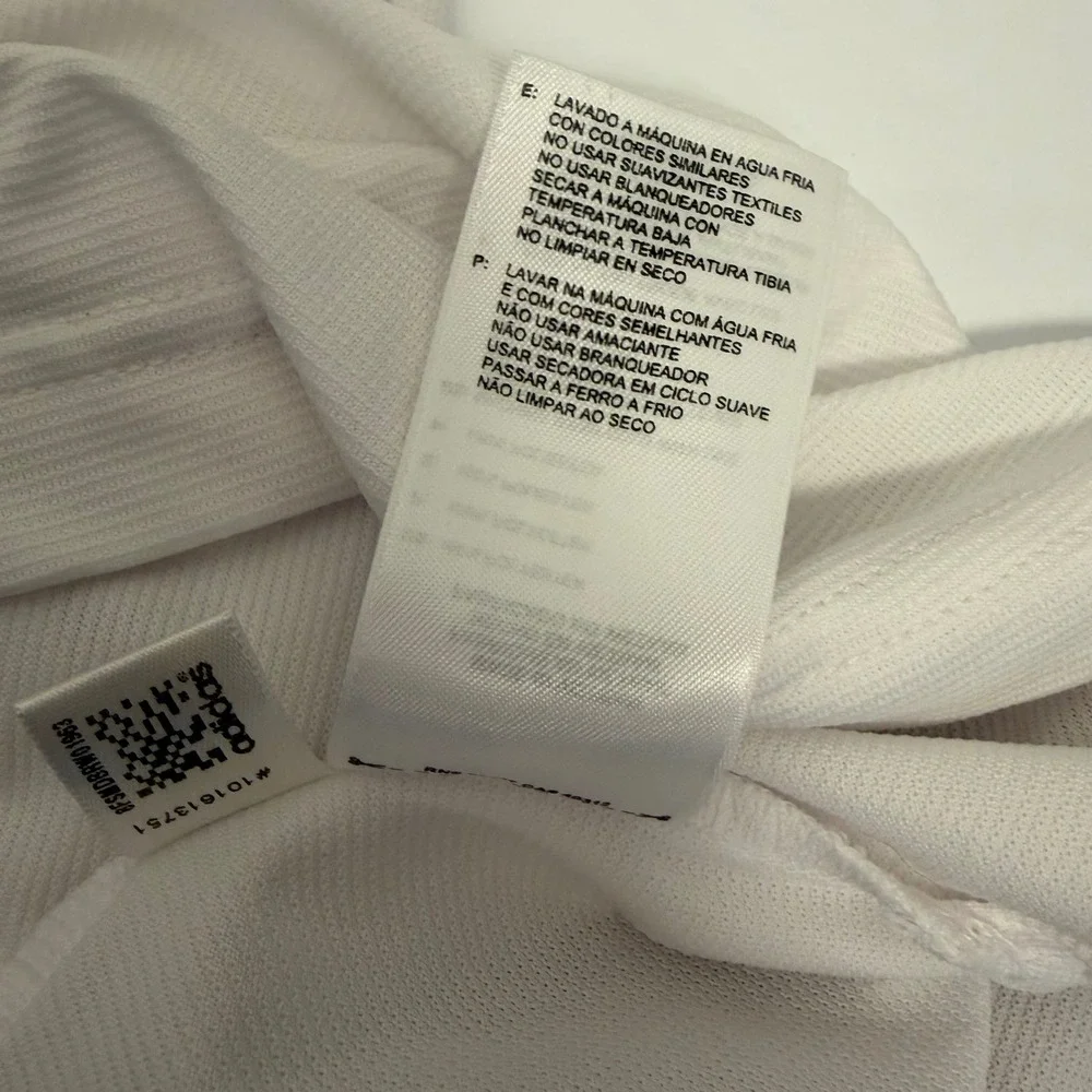 Adidas Golf Mens White Climalite Bear Creek Polo Shirt Large P78573